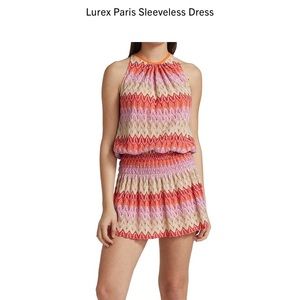 Ramy Brook Lurex Paris Sleeveless Dress